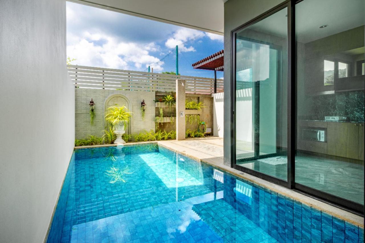 New Luxury Two Bedroom Private Swimming Pool Villa With Complete Supporting Facilities, Convenient For Travel 800 Meters To Kamala Beach H09 Екстер'єр фото