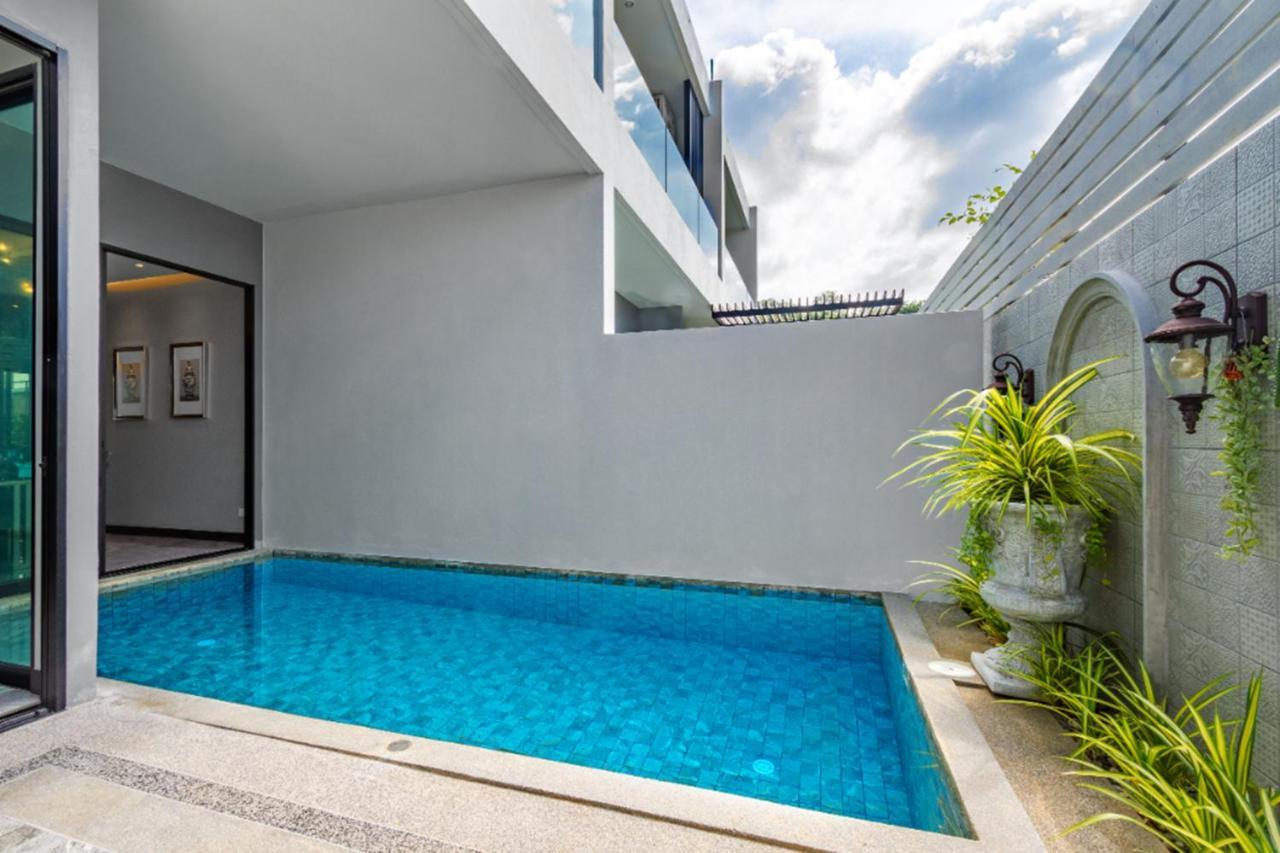 New Luxury Two Bedroom Private Swimming Pool Villa With Complete Supporting Facilities, Convenient For Travel 800 Meters To Kamala Beach H09 Екстер'єр фото